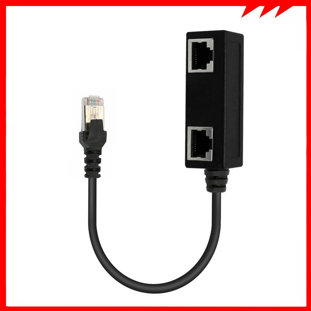 RJ45 Ethernet Splitter 1 to 3 Adapter Hub - Image 3