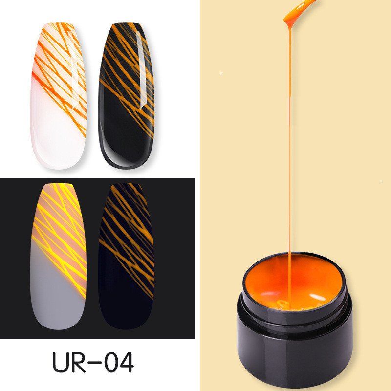 Luminous Spider Nail Gel – UV Art Polish - Image 4