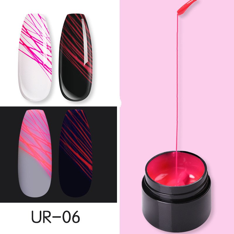 Luminous Spider Nail Gel – UV Art Polish - Image 9