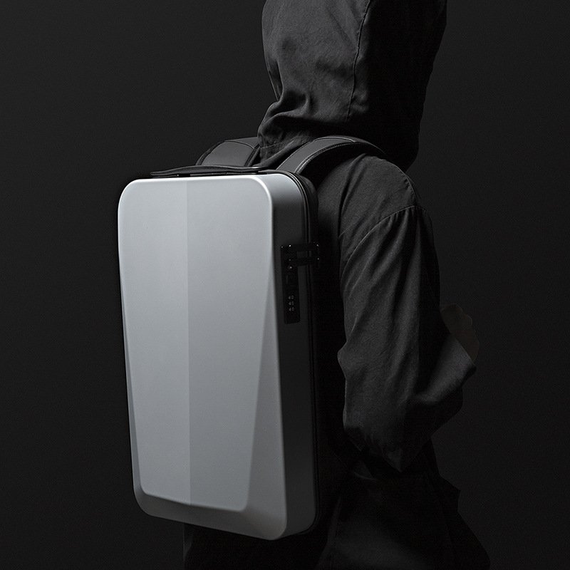 Business Backpack Plastic Hard Case PC Bag - Image 9