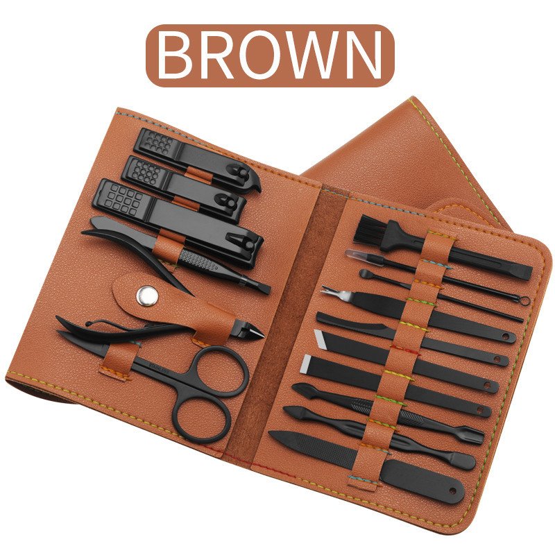 16pcs Grooming Kit – Nail & Ear Tools Set