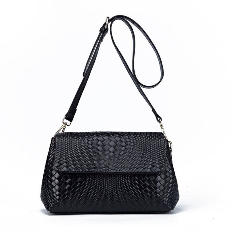 Ladies Leather Crossbody Shoulder Sleek Bag - Image 6