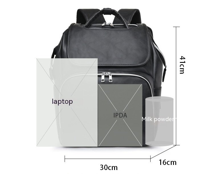 Lightweight Splash-proof Diaper Crib Bag - Image 10