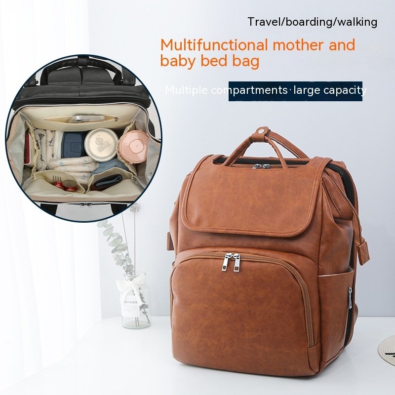 Lightweight Splash-proof Diaper Crib Bag - Image 4