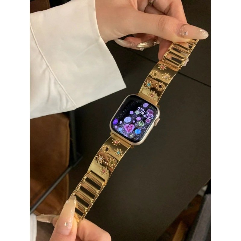 Ladies Smart Watch Vivid Crystals Bracelet - Image 5