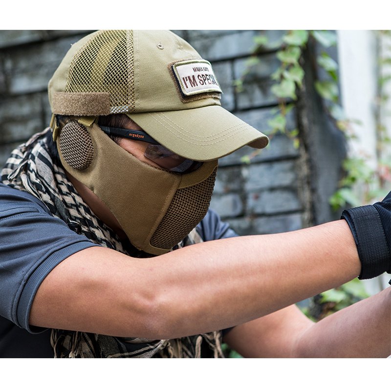 Breathable Steel Wire Tactical Safety Mask - Image 4