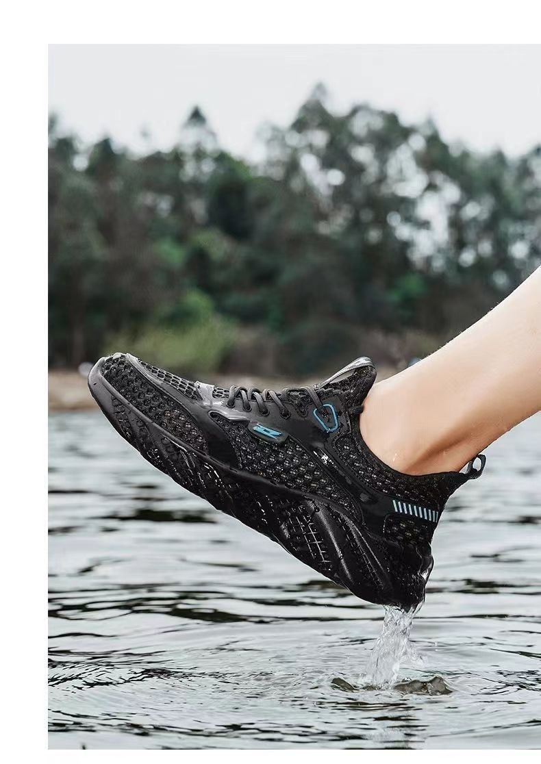 Hollowed Water Breathable Hole Sneakers - Image 6