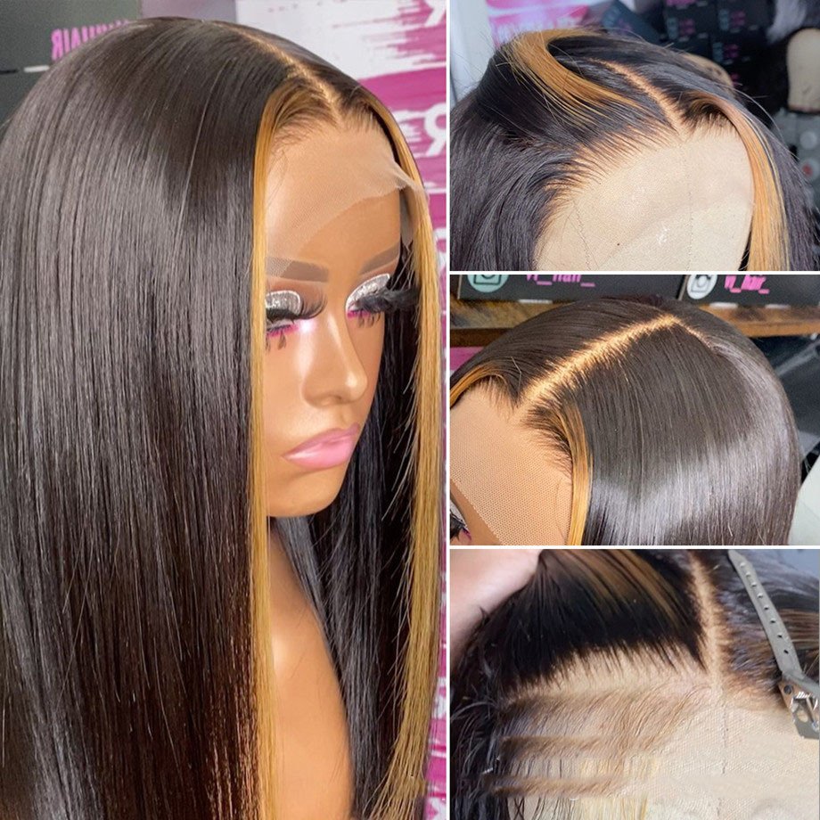 Natural Brazilian Straight Human Hair Wig