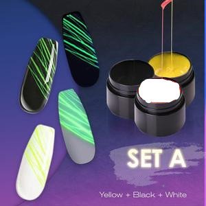 Luminous Spider Nail Gel – UV Art Polish - Image 2