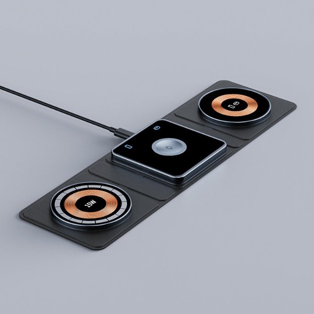 Three‑Device Magnetic Wireless Charger Dock - Image 7