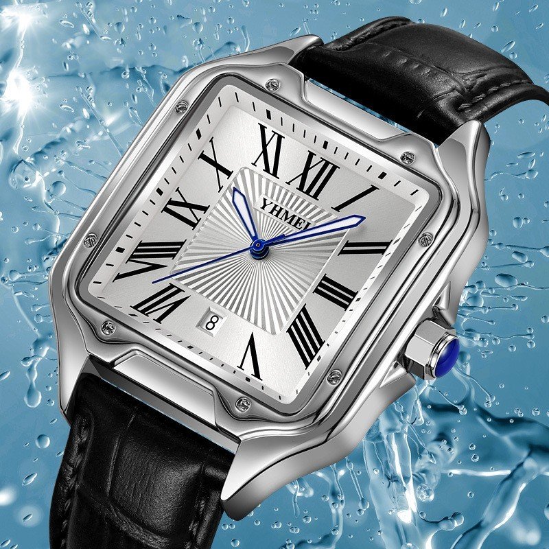 Men's Elegant Fashionable Retro Date Watch - Image 9