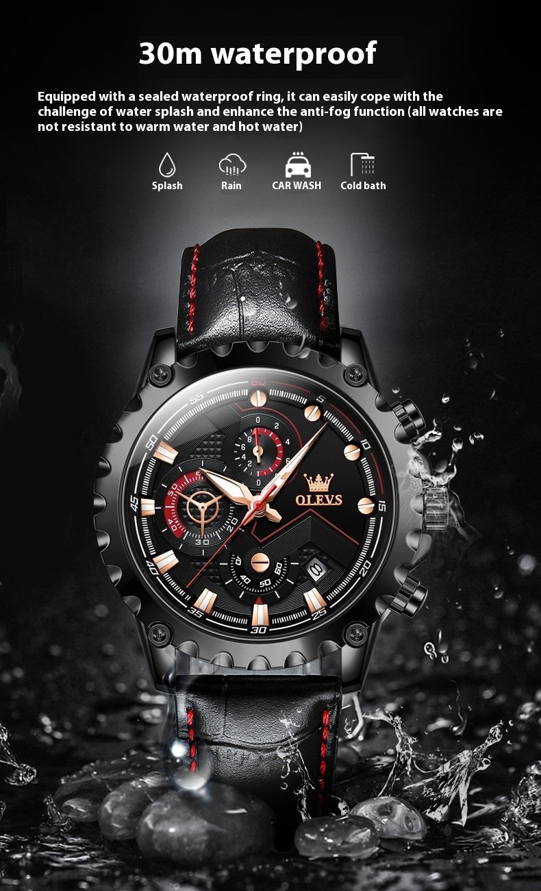 Luminous Large Dial All-in-one Men's Watch - Image 2