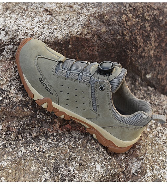 Men's Rotating Buckle Outdoor Hiking Shoes - Image 9
