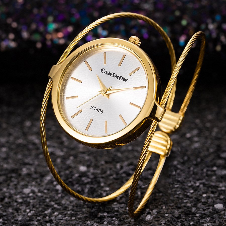Starry Sky Women Steel Wire Bracelet Watch