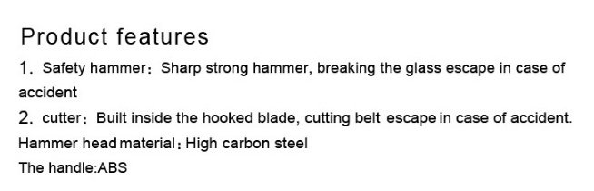 Window breaker security safety hammer - Image 9