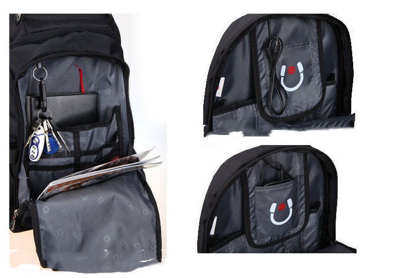 Comfortable Backpack with Padded Back Panel - Image 6