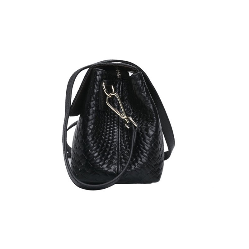 Ladies Leather Crossbody Shoulder Sleek Bag - Image 3