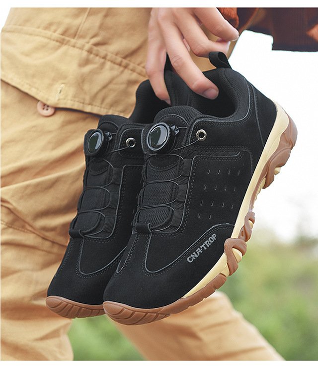 Men's Rotating Buckle Outdoor Hiking Shoes - Image 5