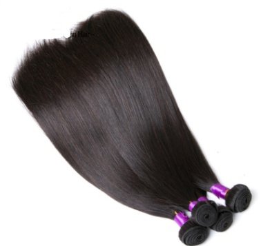 Natural Brazilian Straight Human Hair Weave - Image 2