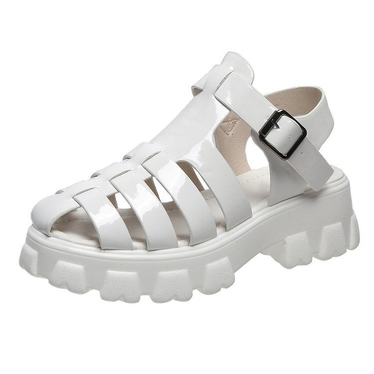 Women's Casual Mid Heel Platform Sandals - Image 5