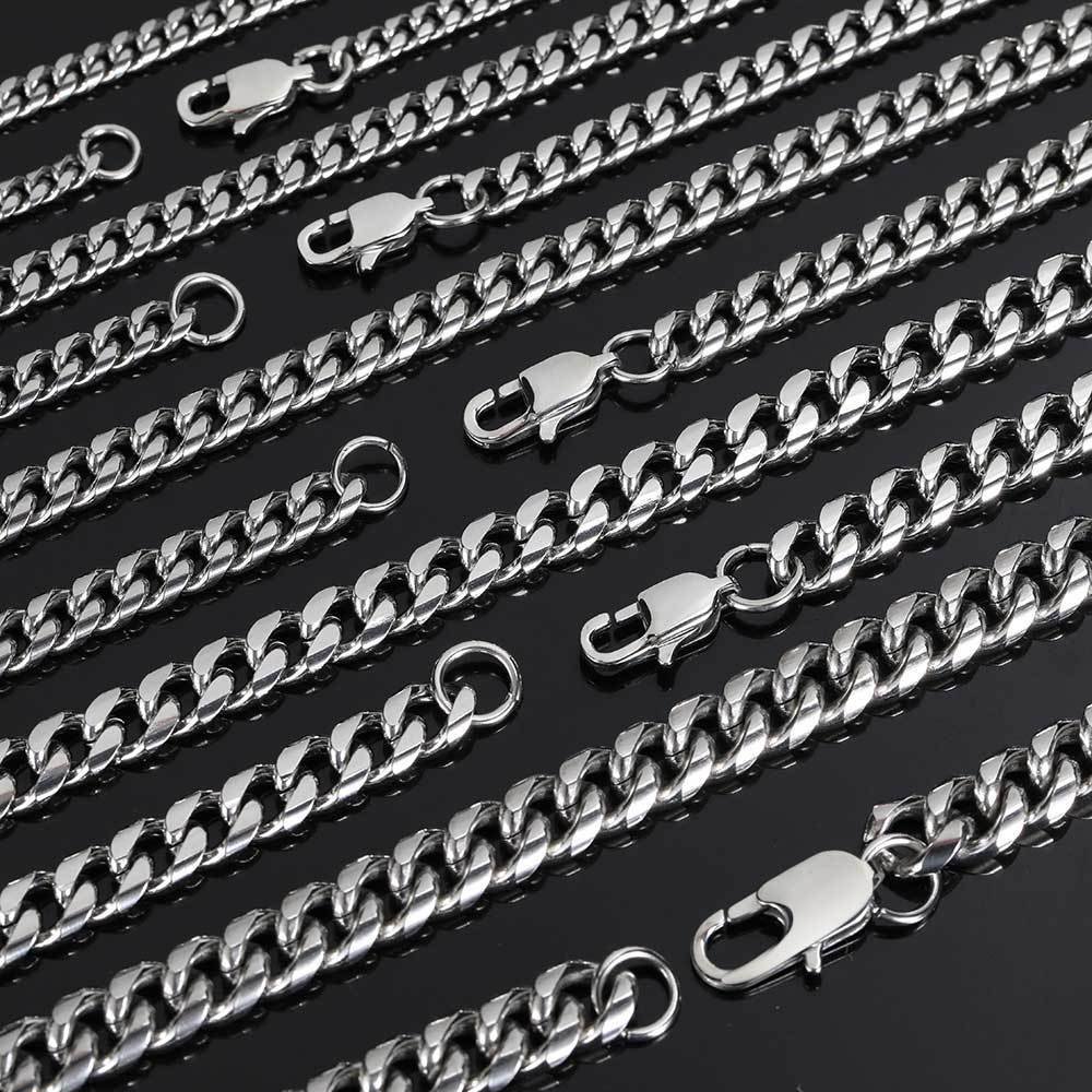 Hip Hop S-Steel Necklace Buckle Bracelet - Image 8