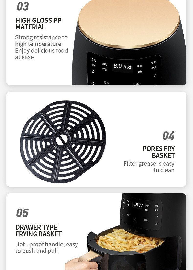 Smart Touch Air Fryer-Crispy Healthy Meals - Image 8
