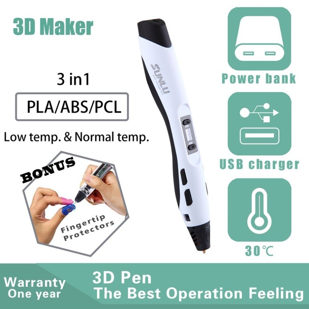 Compact 3D Printing Pen for Creative Art - Image 3