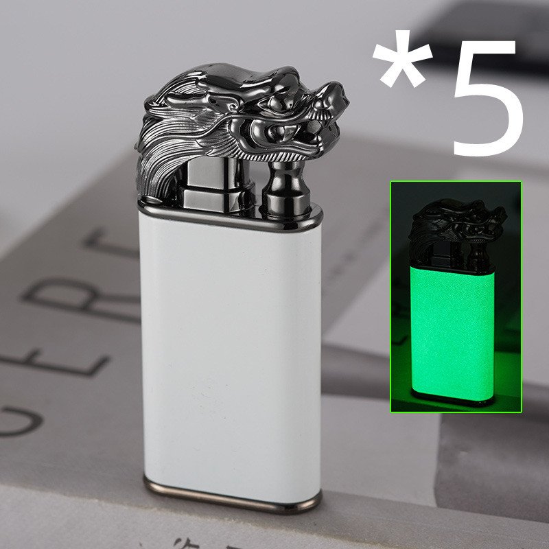 Windproof Flame Double Fire Metal Lighter - Image 10