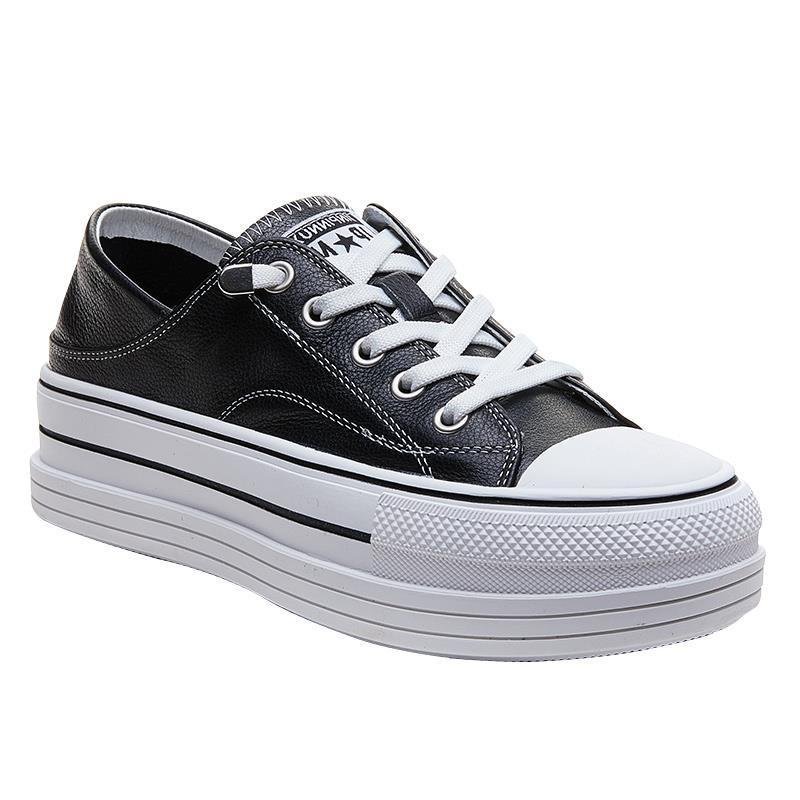 Children's Leather Height Boost Sneakers - Image 3