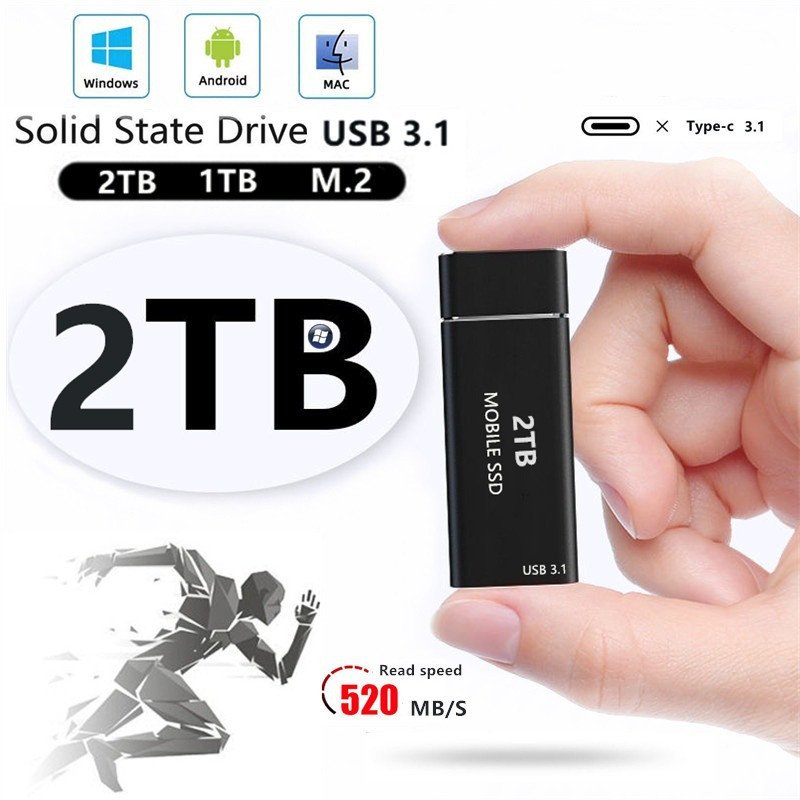 High Speed and Capacity USB Mobile SSD Disk