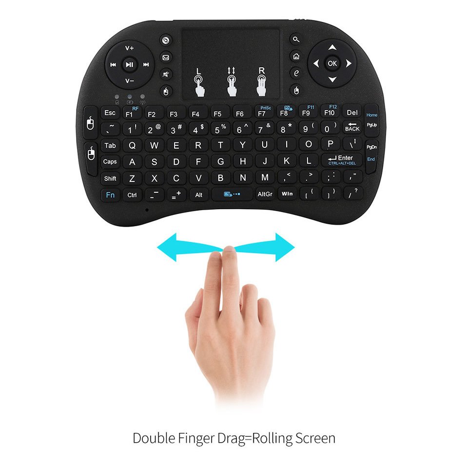 Smart TV Wireless Touchpad Mini Keyboard - Image 7