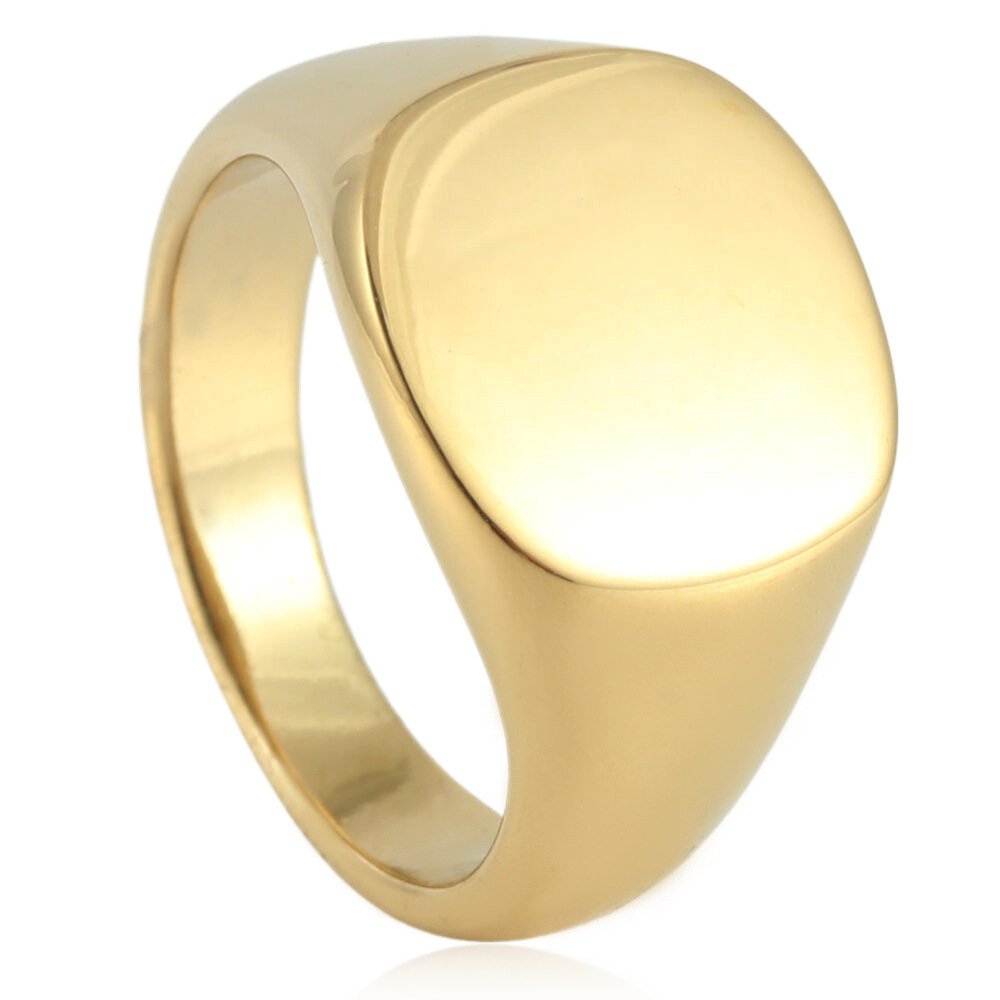 EU US Style Titanium Steel Smooth Seal Ring