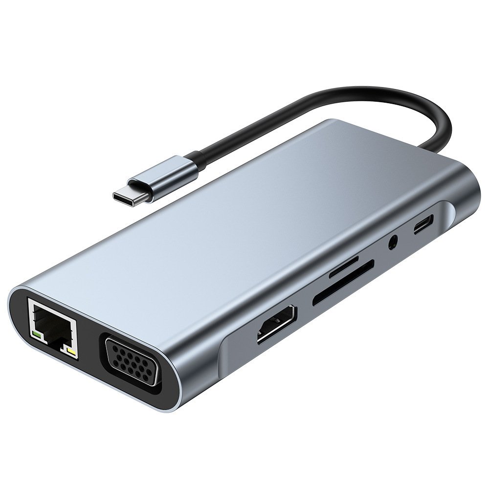 11 in 1 Adapter Type-C Docking Station Hub - Image 2