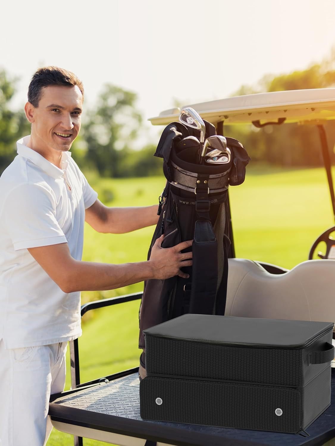 Waterproof Golf Trunk Storage Box Bag - Image 5