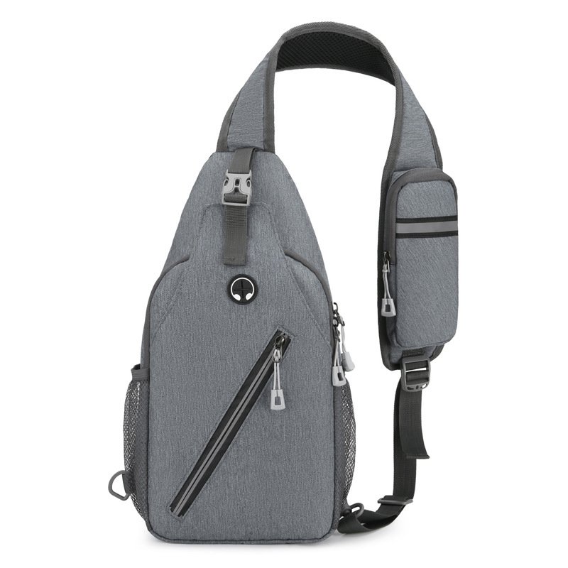 Unisex Canvas Shoulder Crossbody Bag - Cool - Image 4