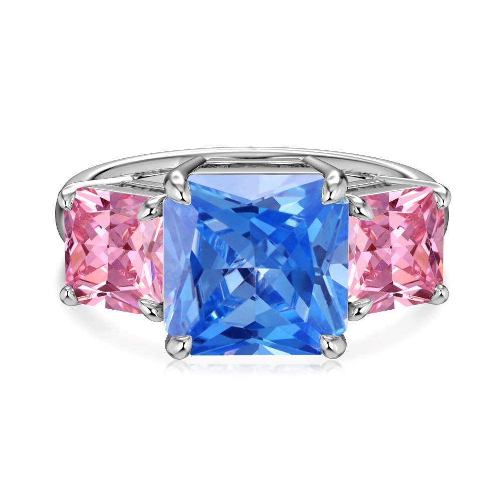 Fashionable Design Sterling Silver Ring - Image 4