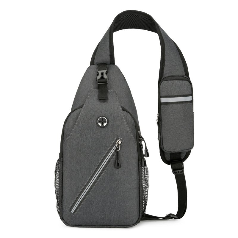 Unisex Canvas Shoulder Crossbody Bag - Cool - Image 2