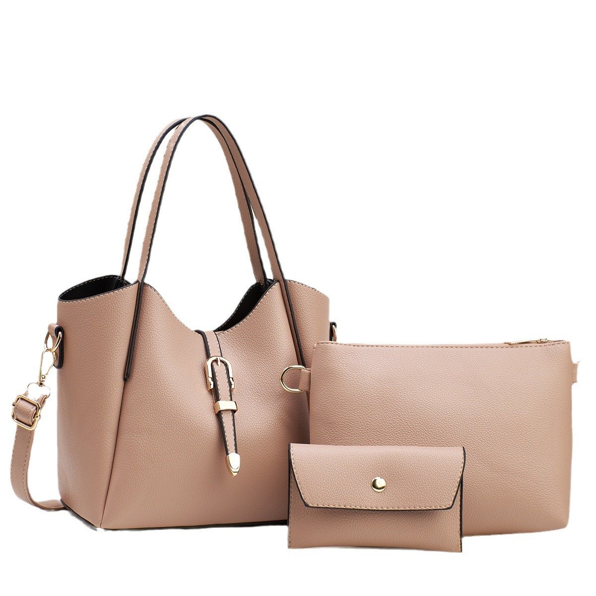 Ladies Large Totes 3-piece Shoulder Bag - Image 7