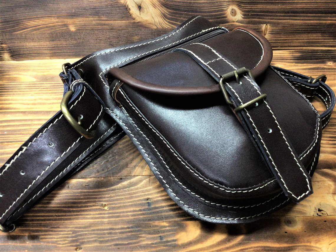 Bikers Cell Phone and Belongings Waist Bag - Image 3