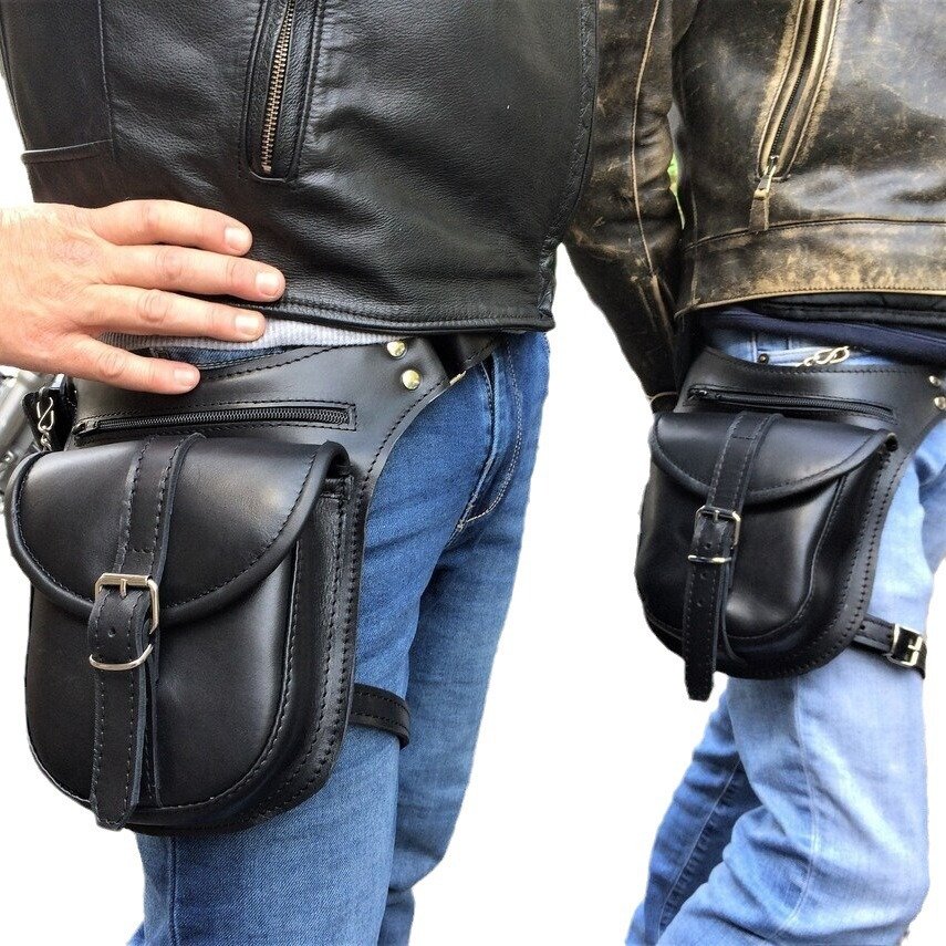 Bikers Cell Phone and Belongings Waist Bag - Image 2