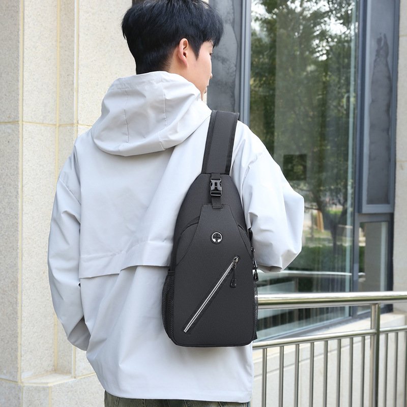 Unisex Canvas Shoulder Crossbody Bag - Cool - Image 8