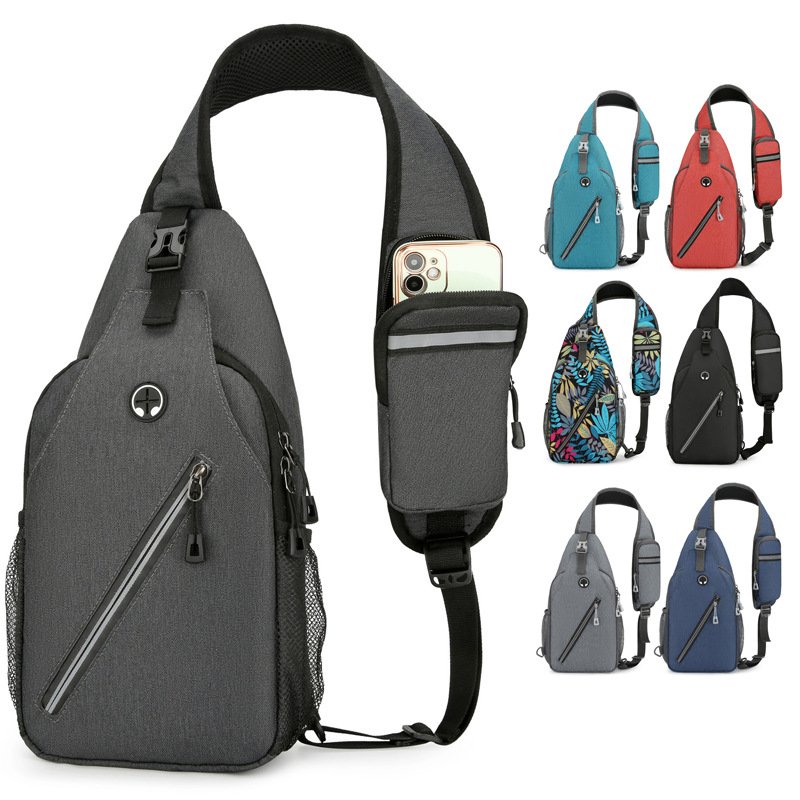 Unisex Canvas Shoulder Crossbody Bag - Cool