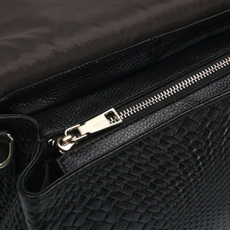 Ladies Leather Crossbody Shoulder Sleek Bag - Image 2