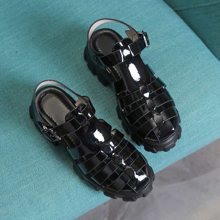 Women's Casual Mid Heel Platform Sandals - Image 3