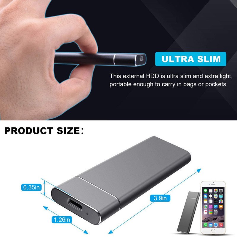 High Speed and Capacity USB Mobile SSD Disk - Image 8