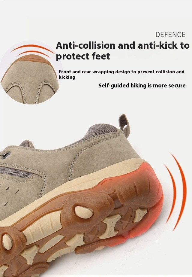 Men's Rotating Buckle Outdoor Hiking Shoes - Image 3