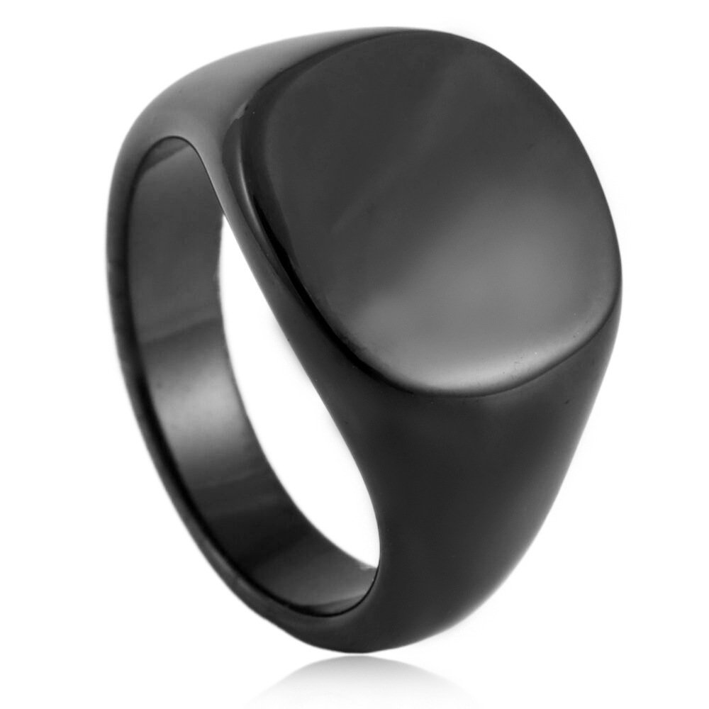 EU US Style Titanium Steel Smooth Seal Ring - Image 10