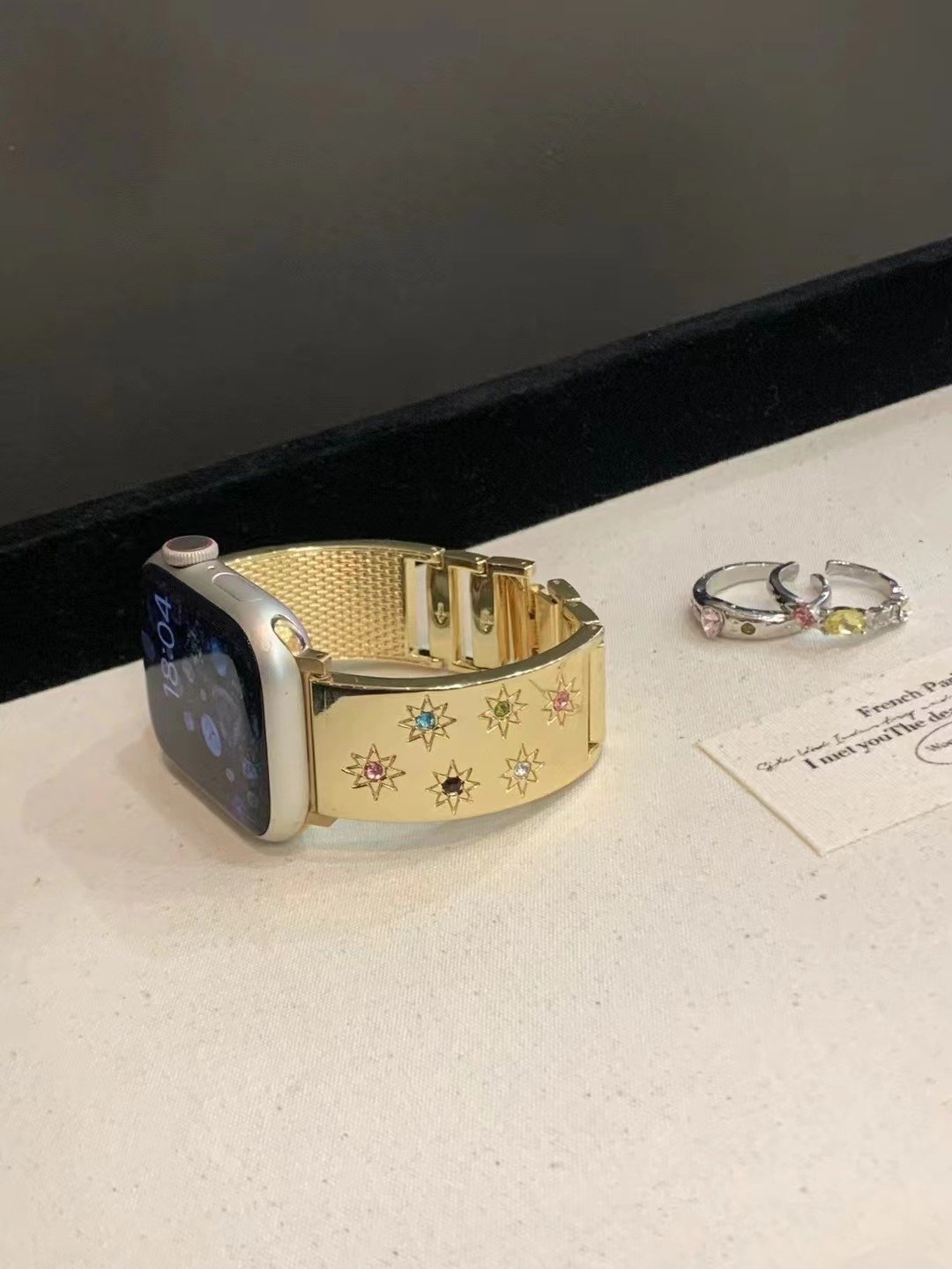 Ladies Smart Watch Vivid Crystals Bracelet - Image 7