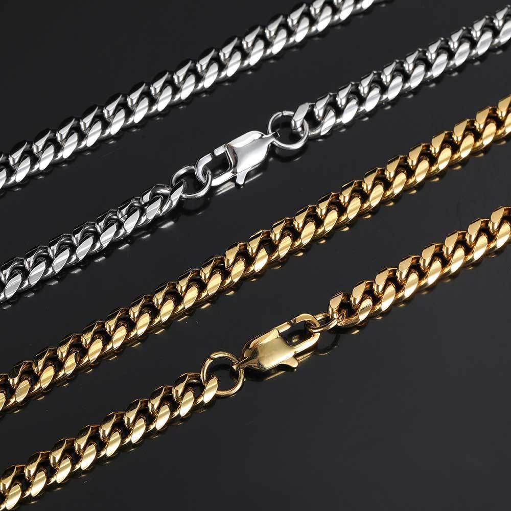 Hip Hop S-Steel Necklace Buckle Bracelet - Image 7
