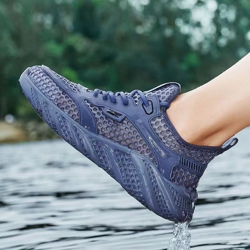 Hollowed Water Breathable Hole Sneakers - Image 10